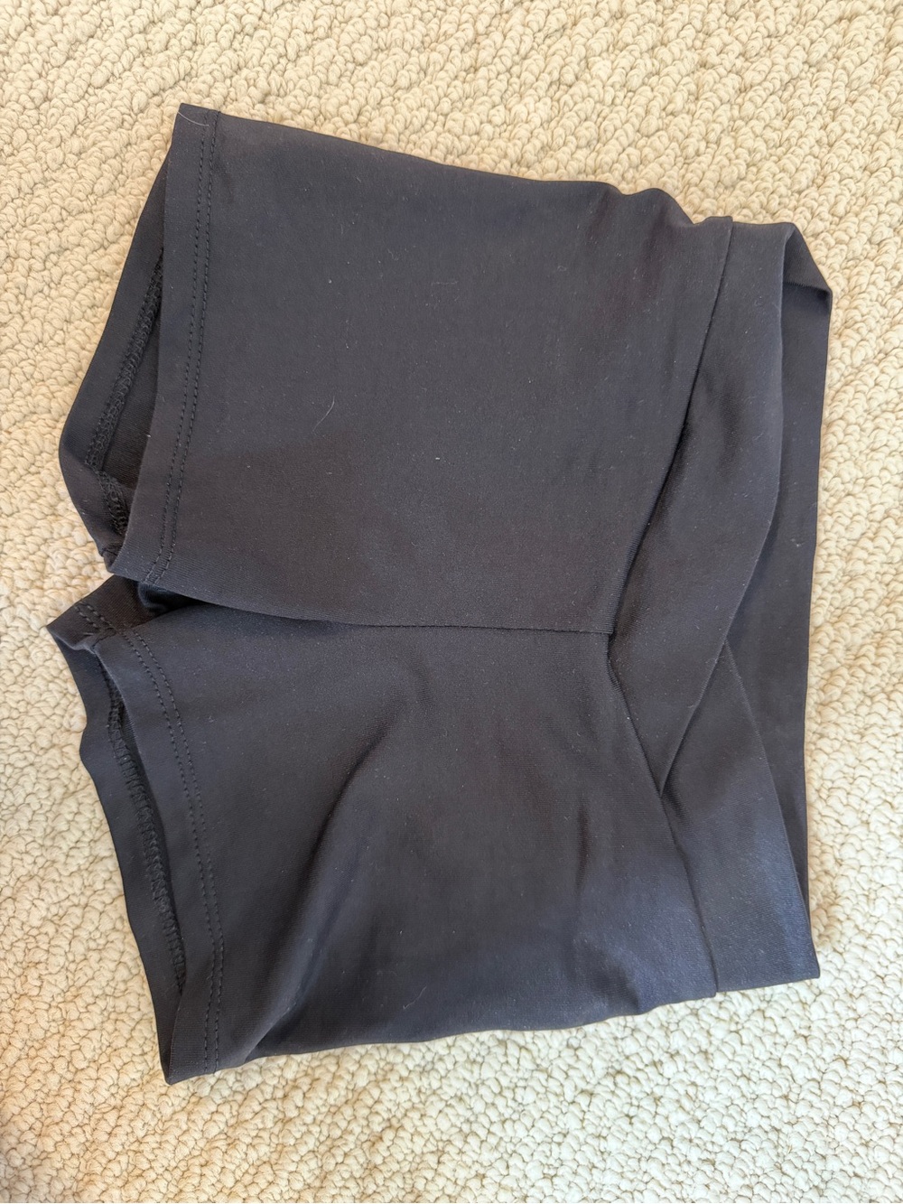 Motionwear Black Dance Shorts with Supportive Waistband